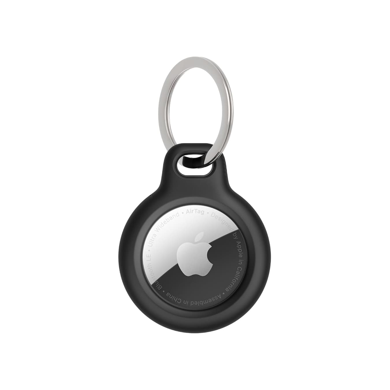 Durable Black AirTag Secure Holder