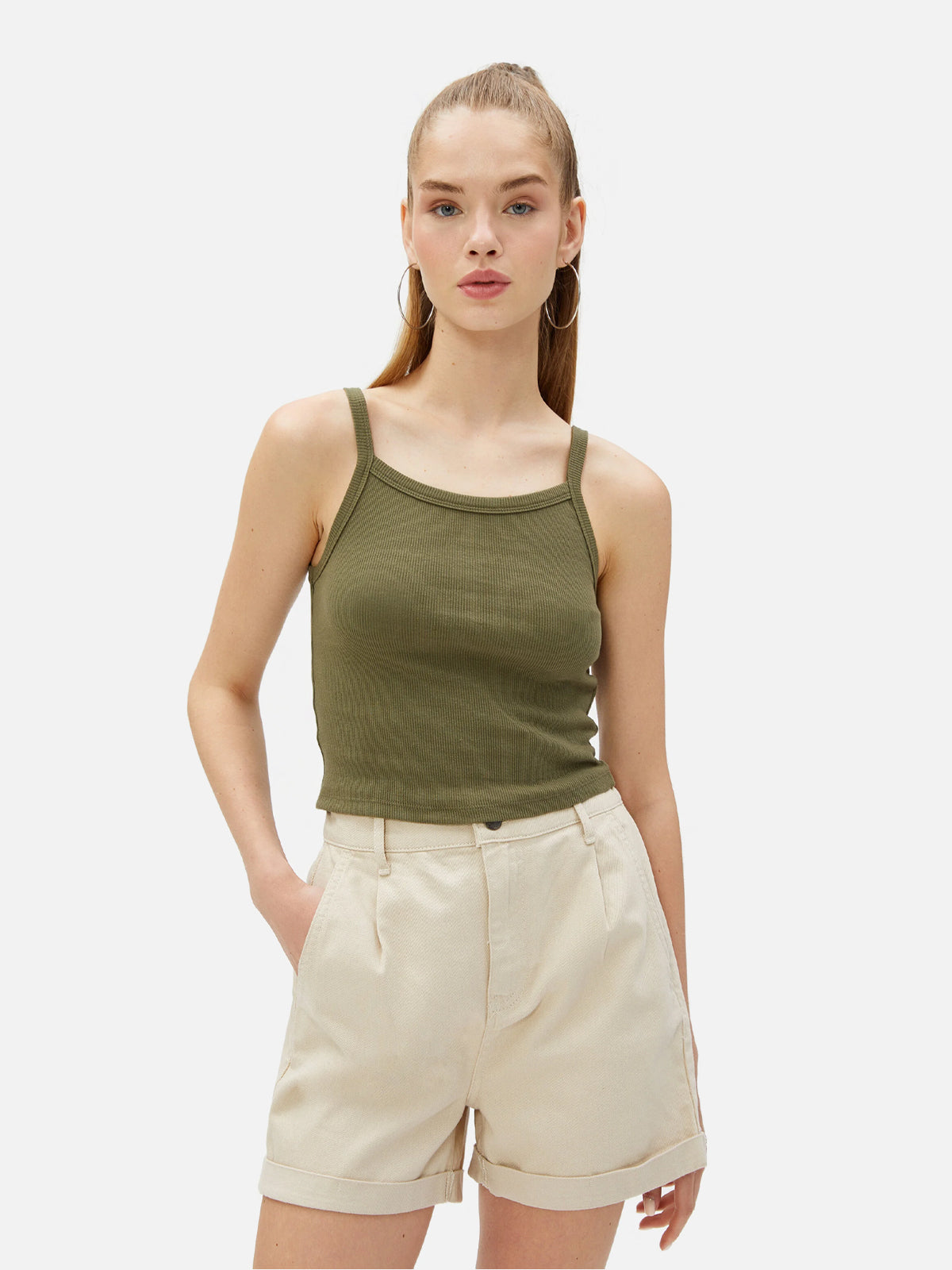 Short-Sleeved Thin Cotton T-shirt