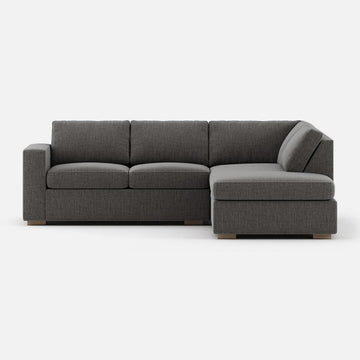 Glozin II Sectional Sofa in Latex¡ªSand