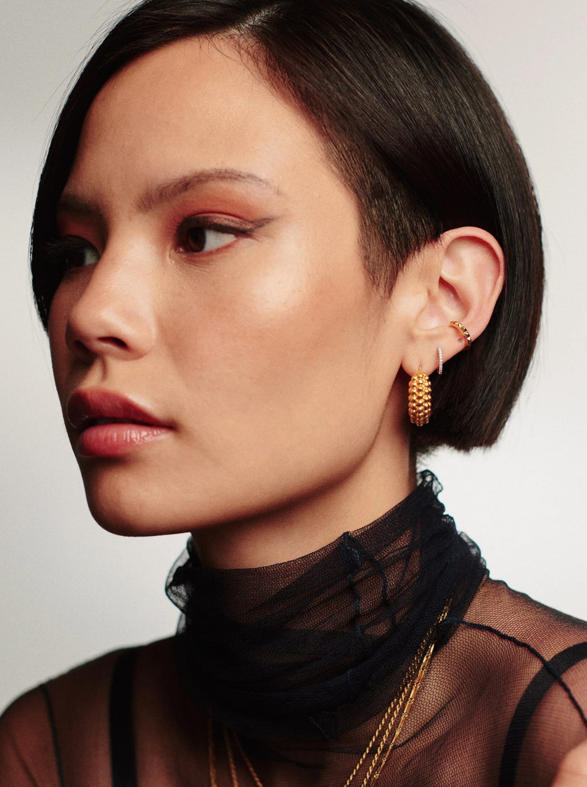 Baya Hoop Earrings¡ªGold Plated