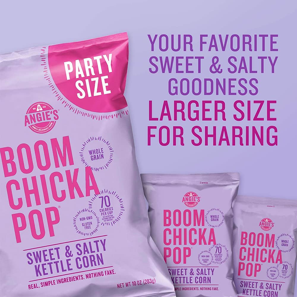 Angie's Boom Chicka Pop Sweet and Salty Corn 0.5Kg