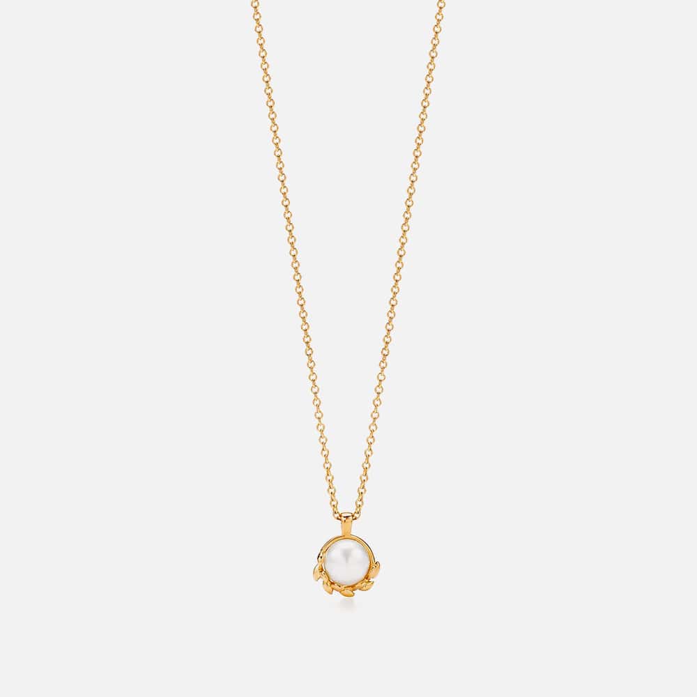 Olive Leaf Pendant¡ª18k Gold