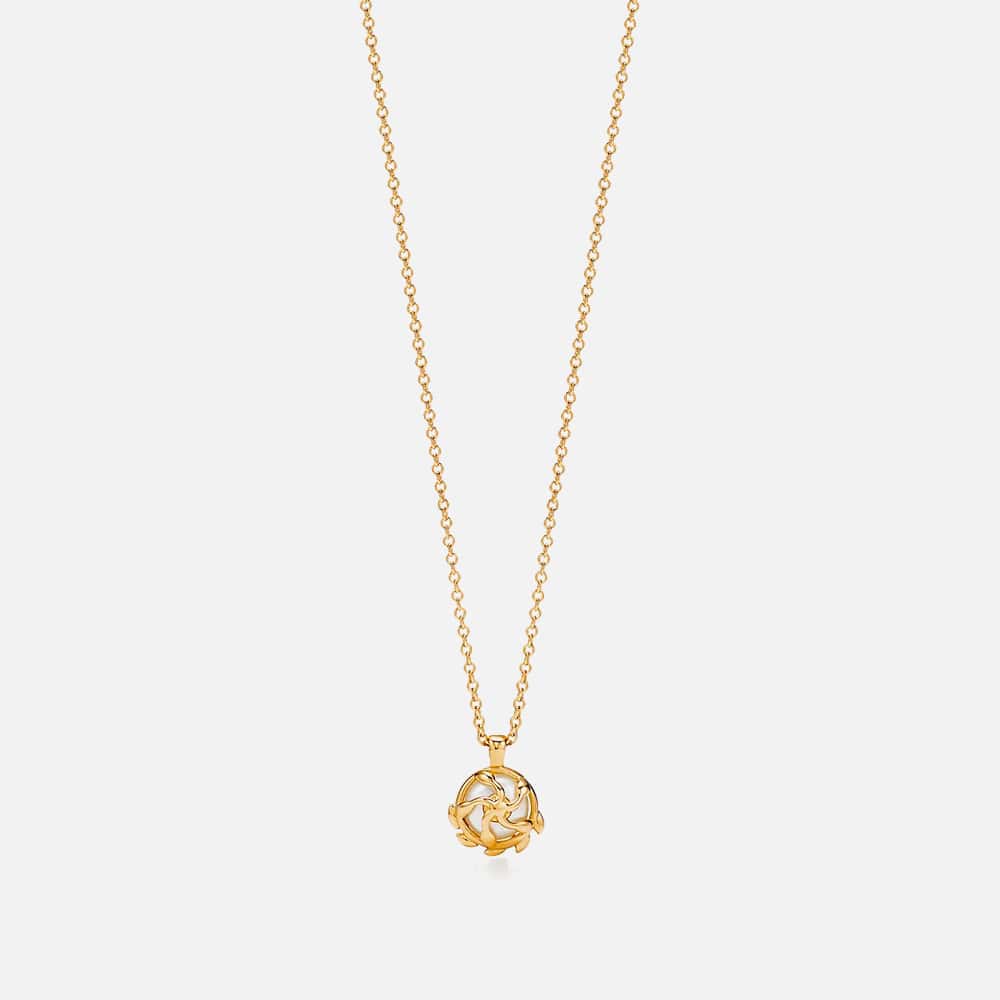 Olive Leaf Pendant¡ª18k Gold