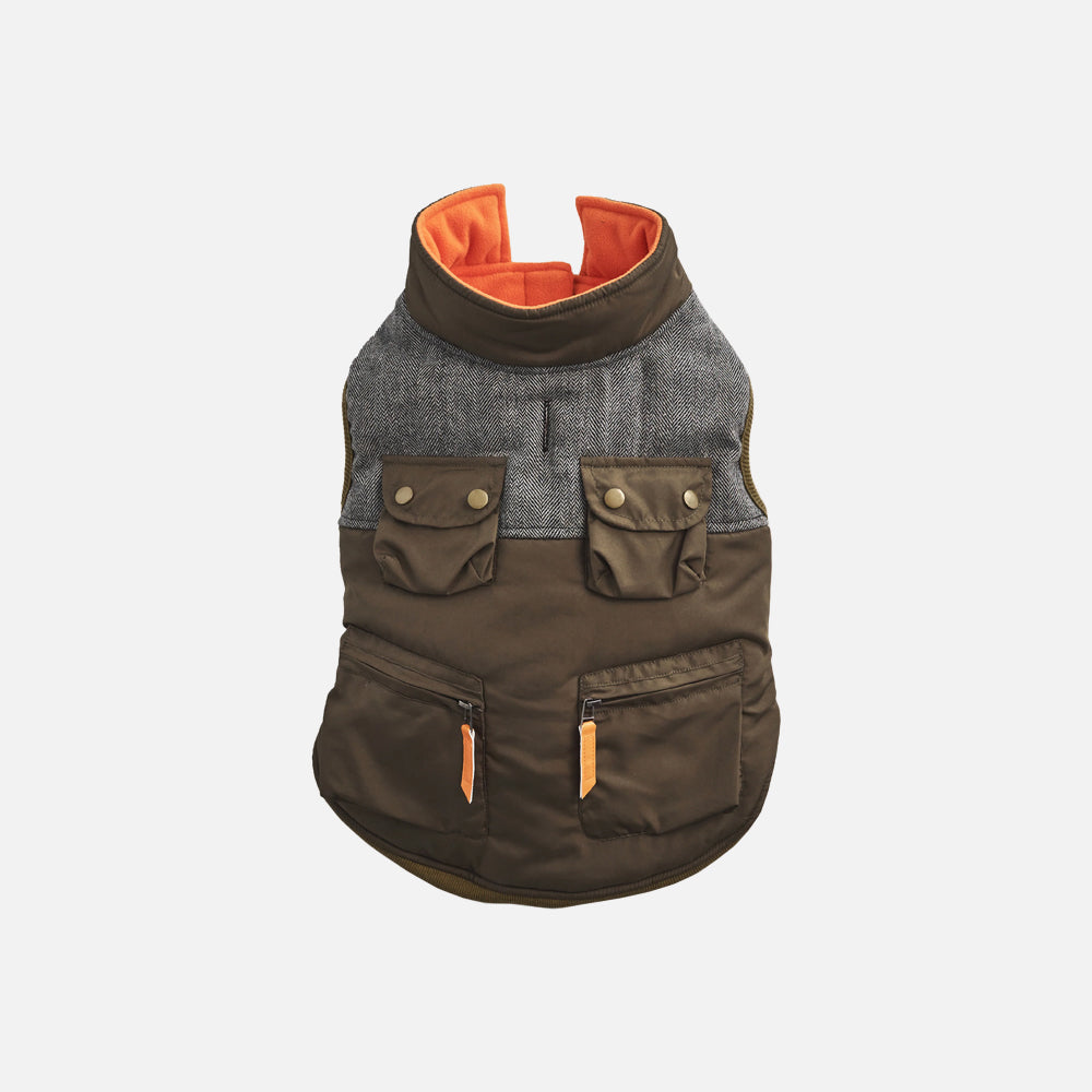 Waterproof Ripstop Dog Coat¡ªOlive