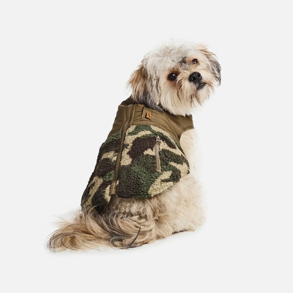 Sherpa Dog Vest¡ªOlive