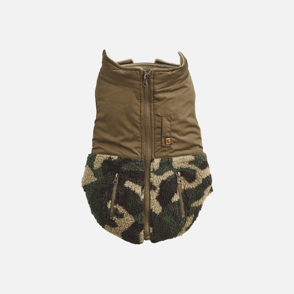 Sherpa Dog Vest¡ªOlive