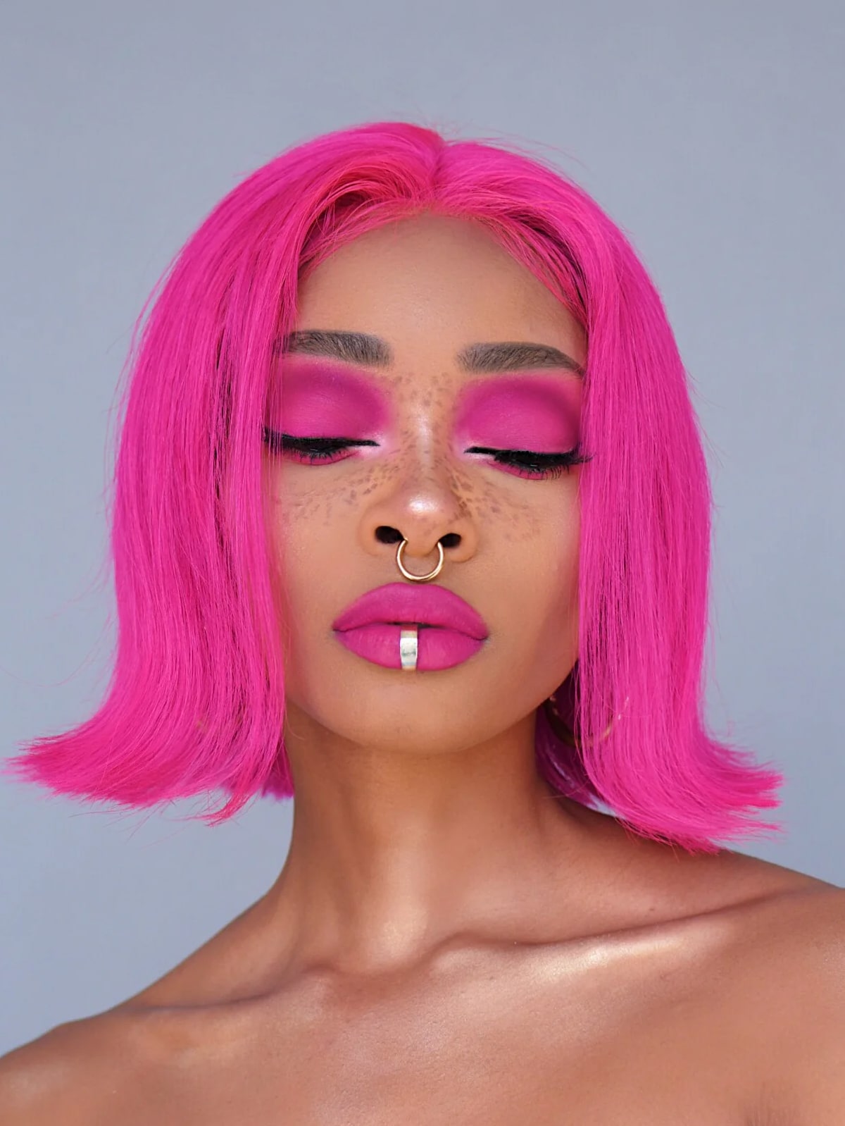 Pitaya Bob¡ªVibrant Color Short Wig