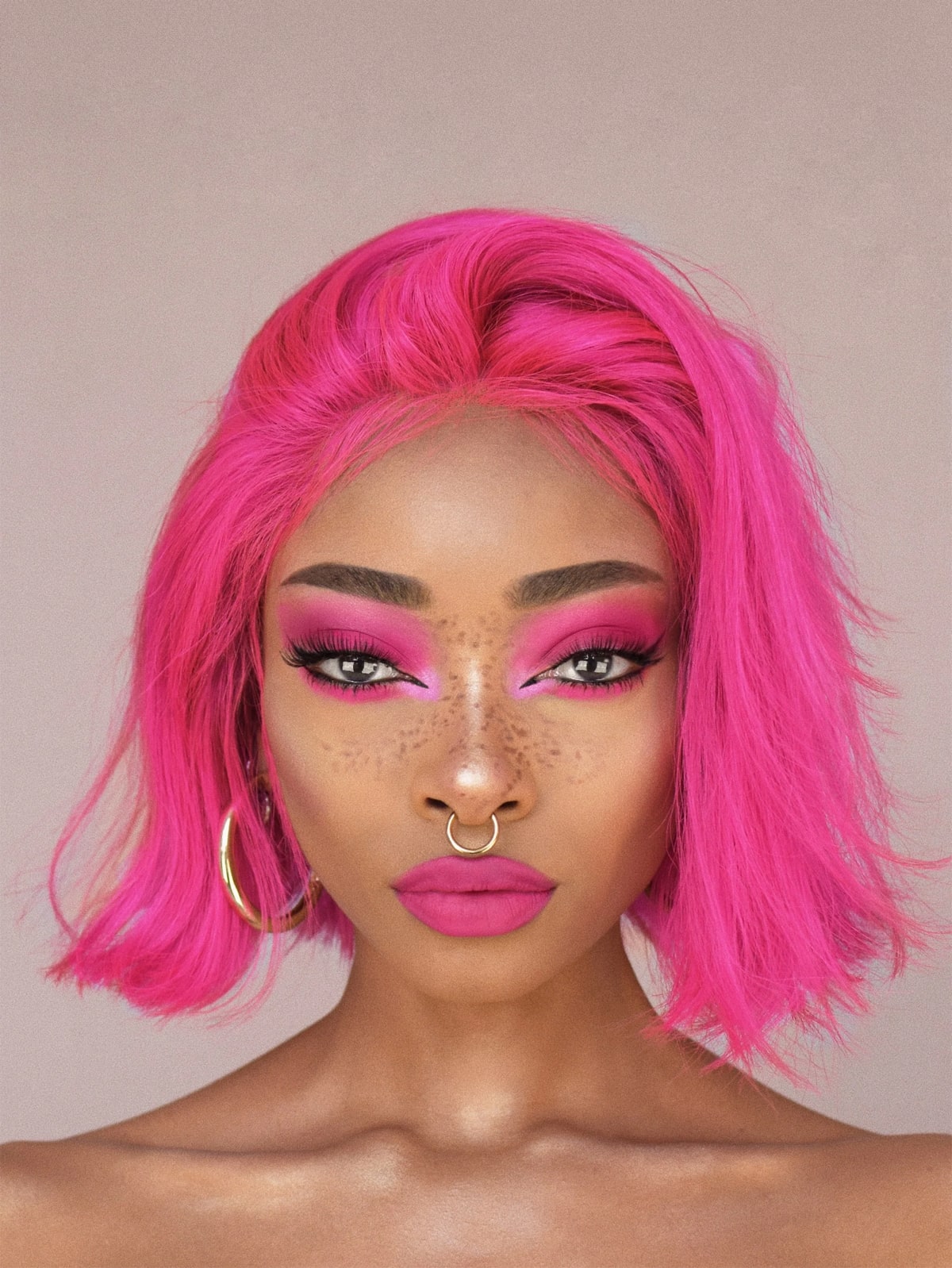 Pitaya Bob¡ªVibrant Color Short Wig