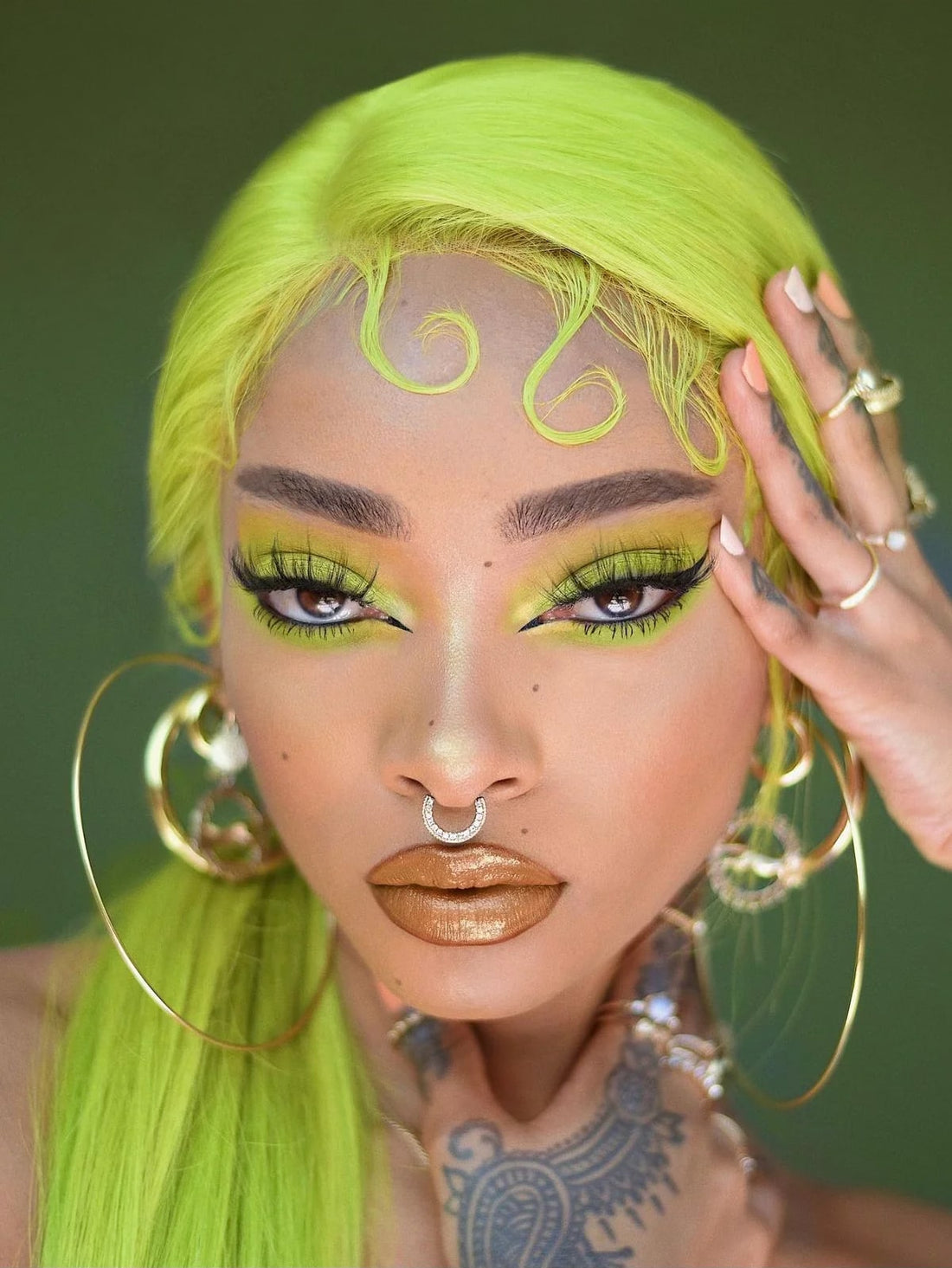 Hair Power LYN¡ªNeon Green