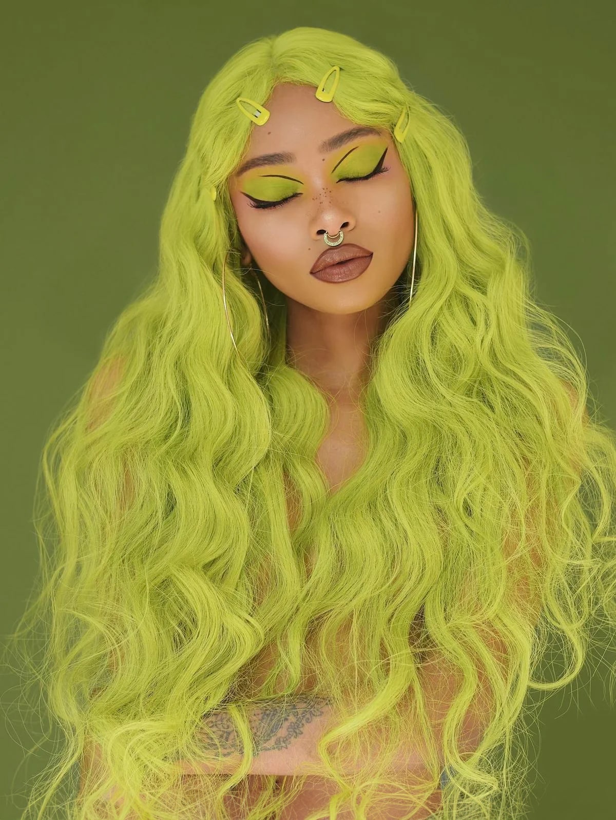 Hair Power LYN¡ªNeon Green