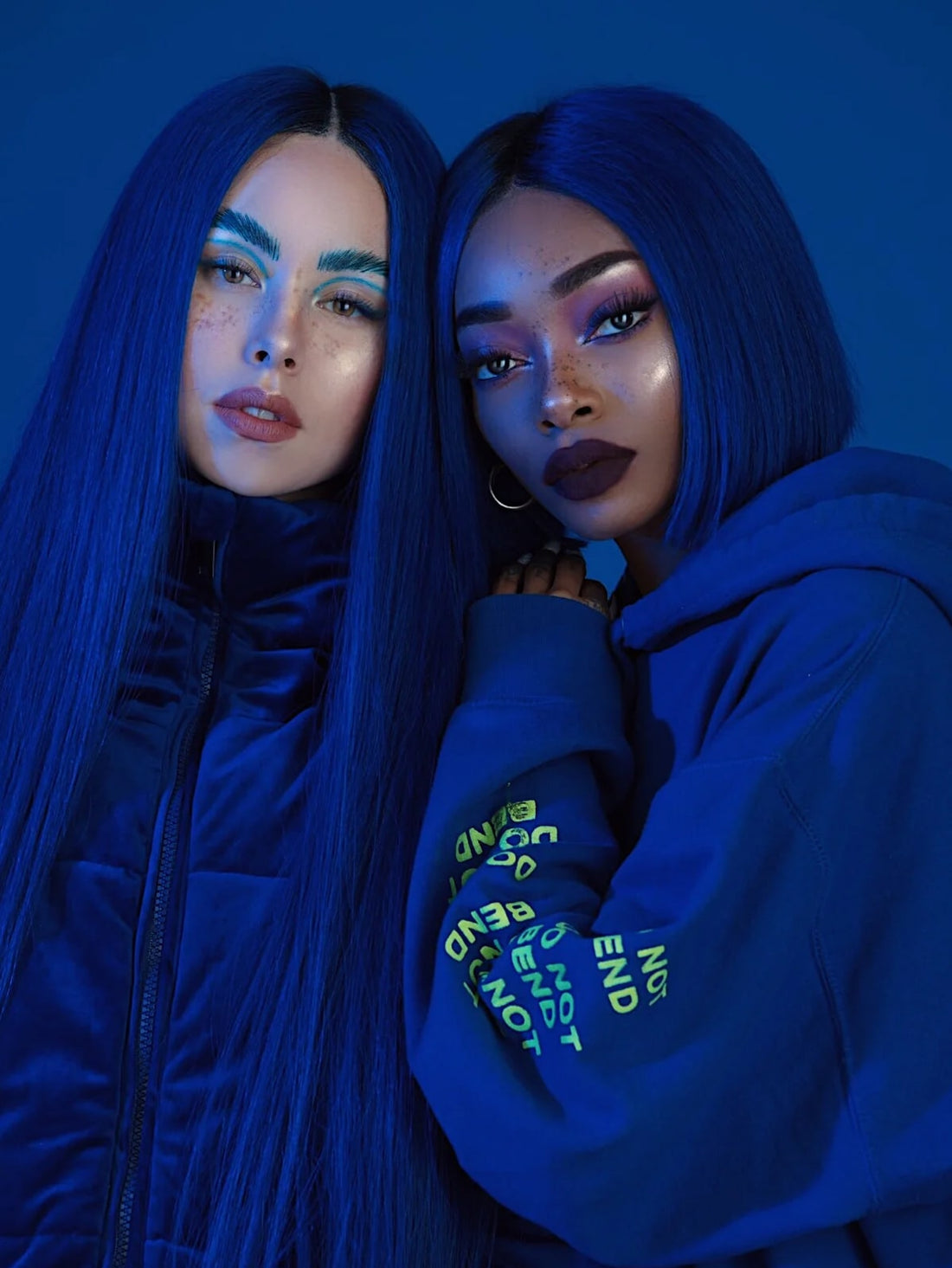 Striking Look¡ªSciFi Blue / Black
