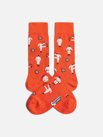 Winter Lady Liberty Sock