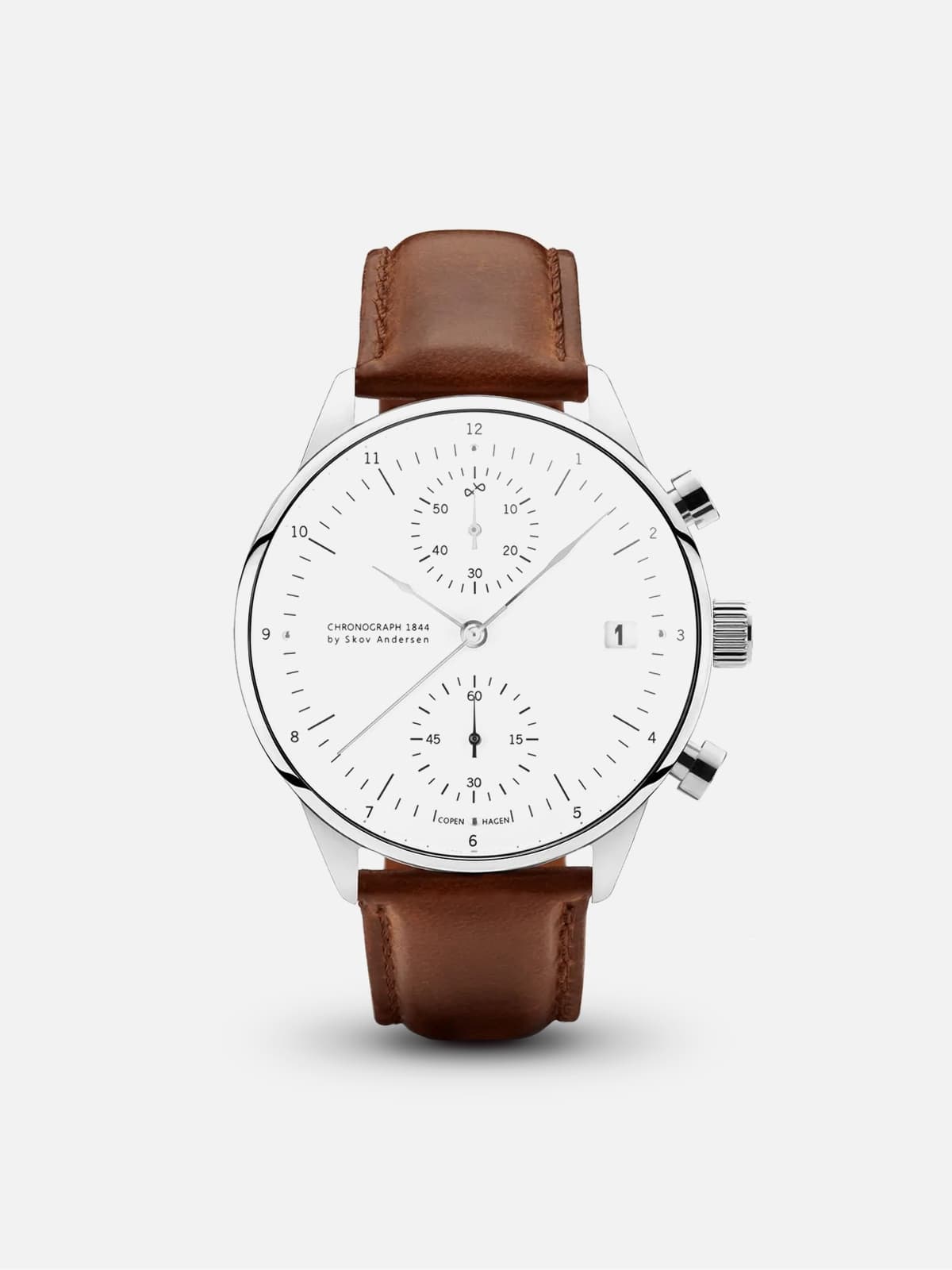 1840 Chronograph - Steel/Brown
