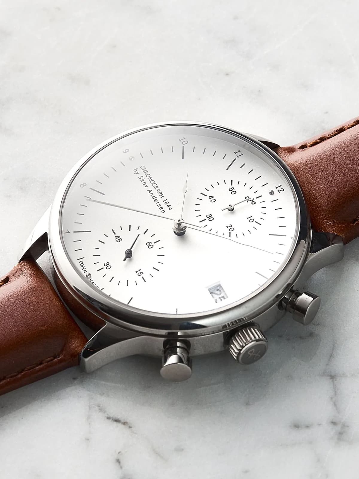 1840 Chronograph - Steel/Brown