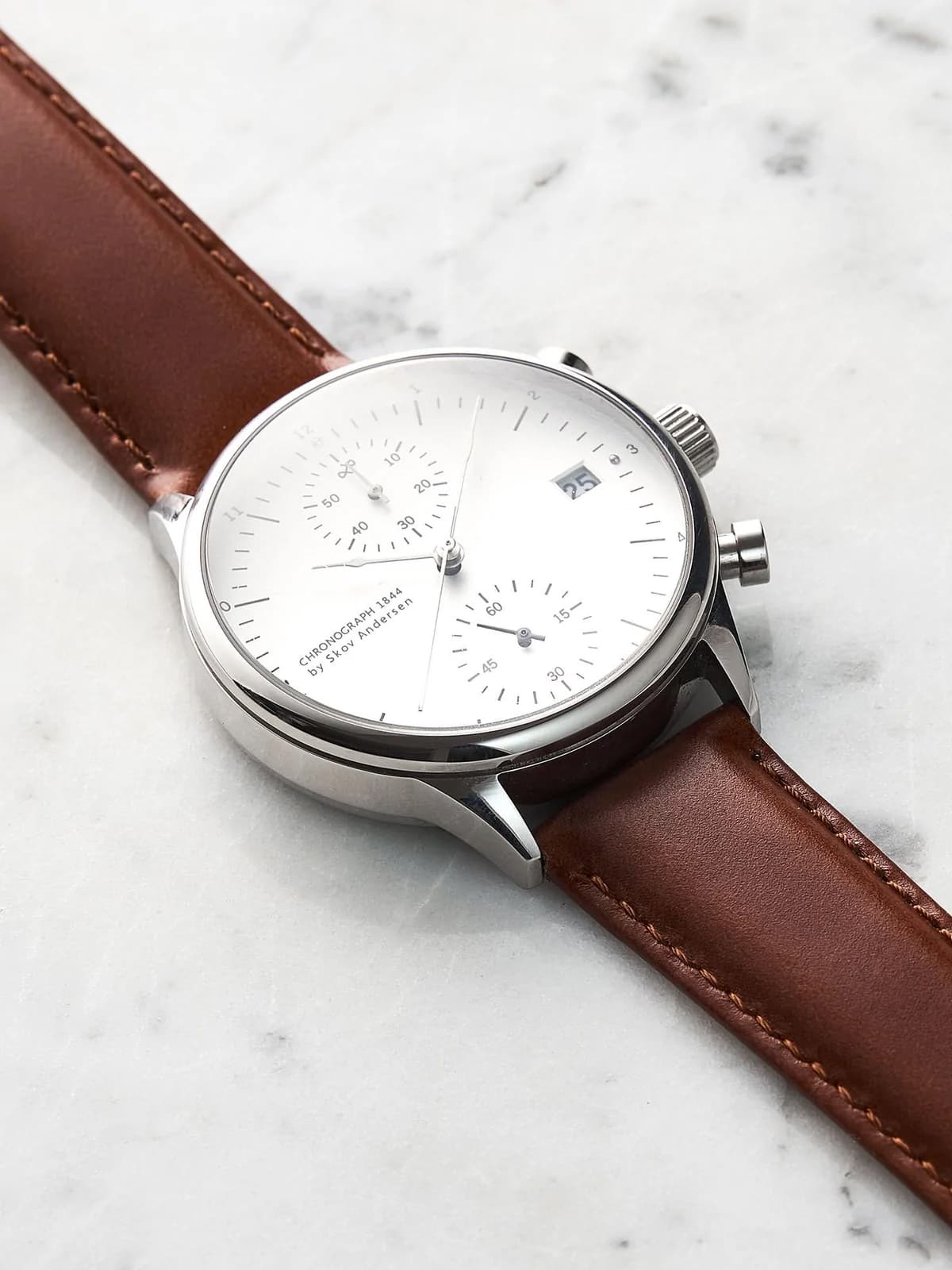 1840 Chronograph - Steel/Brown