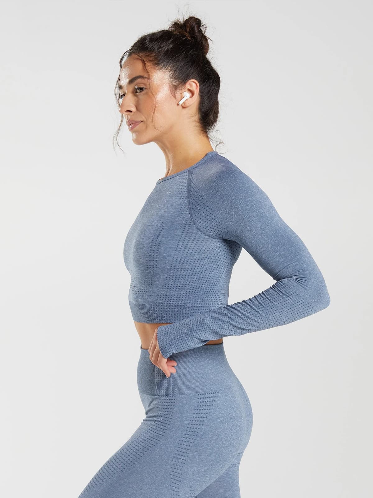 Vital Seamless High Neck Top