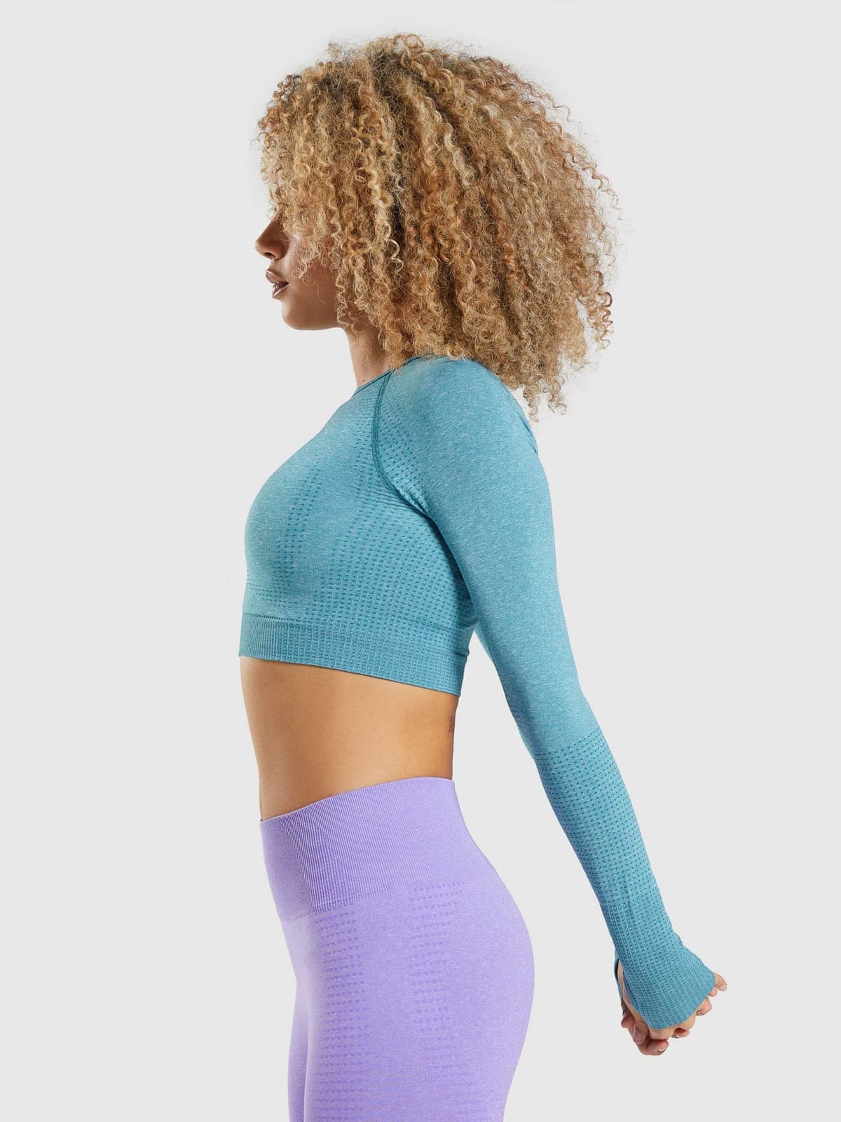 Vital Seamless High Neck Top