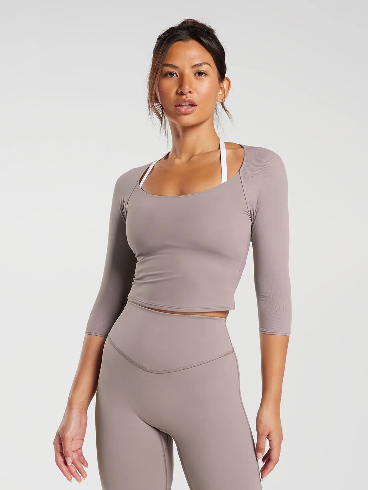 Elevate 3/4 Sleeve Crop Top